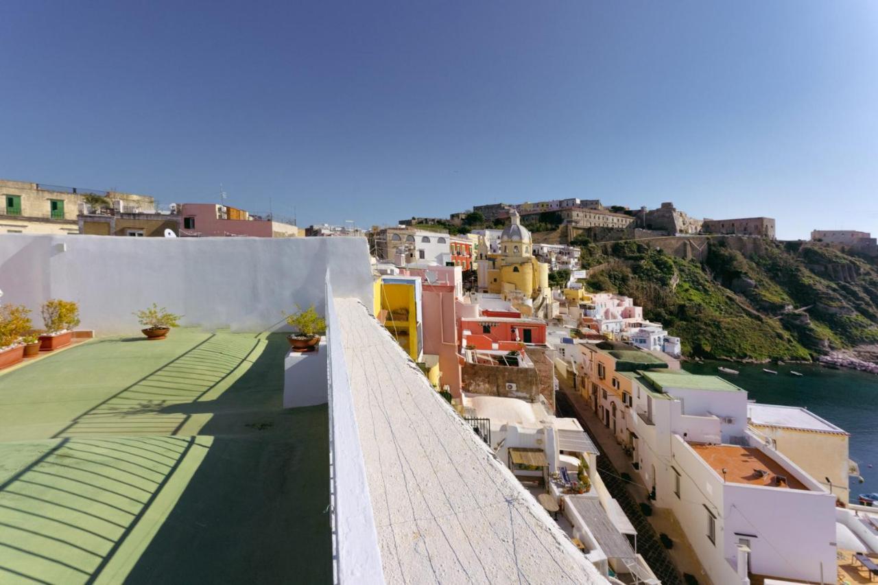 Torretta Corricella- Punta Serra Procida Eksteriør billede